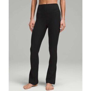 Lululemon Align High-Rise Ribbed Mini-Flared Pant *Regular Black